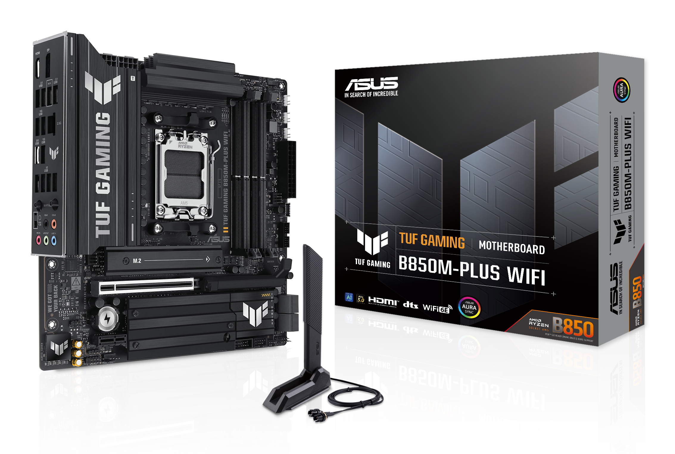 B850M-PLUS WIFI DDR5 ASUS