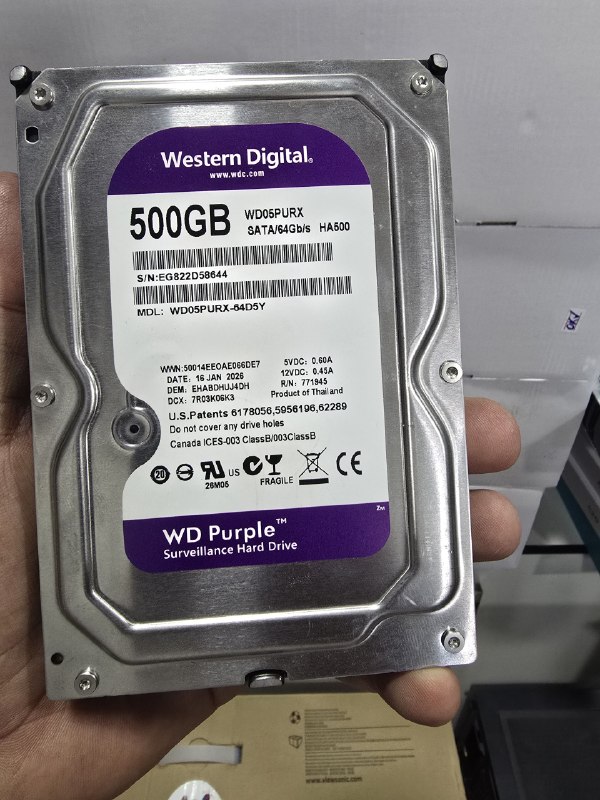 WD PURPLE 500 ГБ