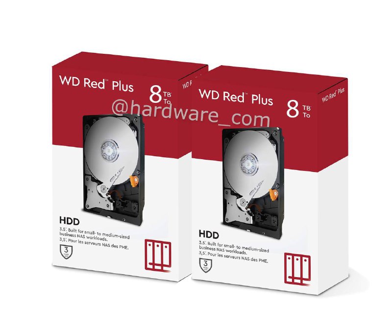 WD Red Plus 8192 ГБ