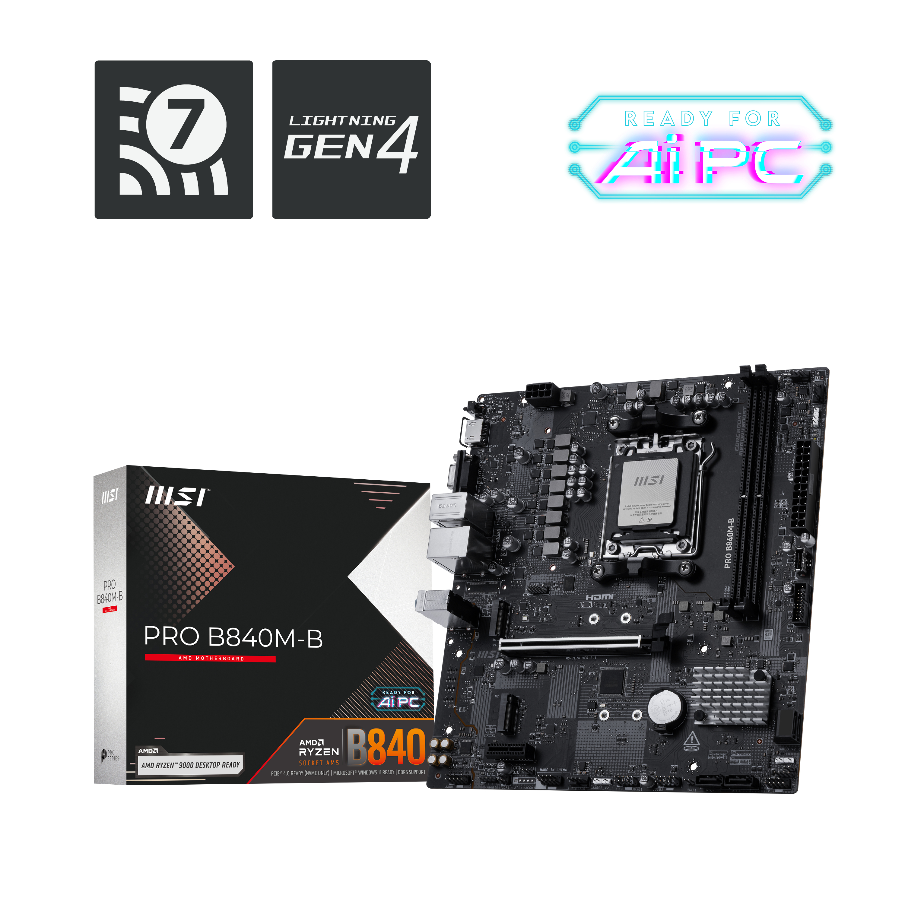 B840M-B DDR5 MSI