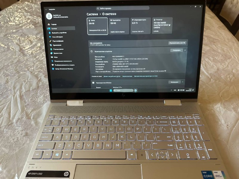 HP Envy X360 Intel 11